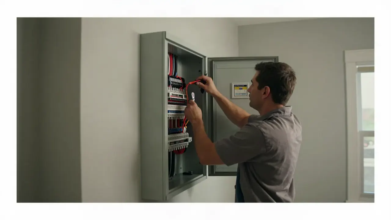 Subpanel Installation in Woodstock, Georgia: professional performing Subpanel Installation for a Electrical Panel Upgrade