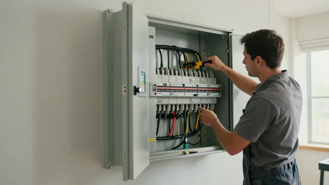 Electrical Panel Upgrade in Woodstock, Georgia: finished result of a high-quality Electrical Panel Upgrade job